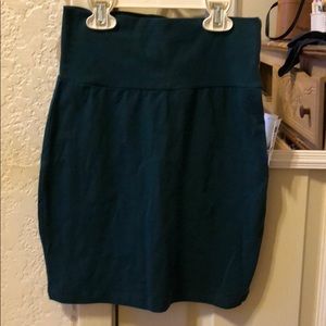 Mini bodycon skirt.